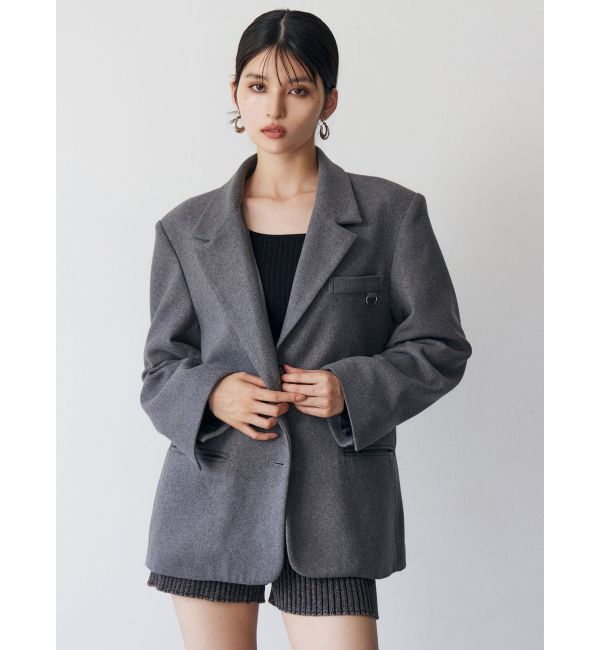 MURUA「カラーアタッチメントジャケット」|テーラードジャケット|