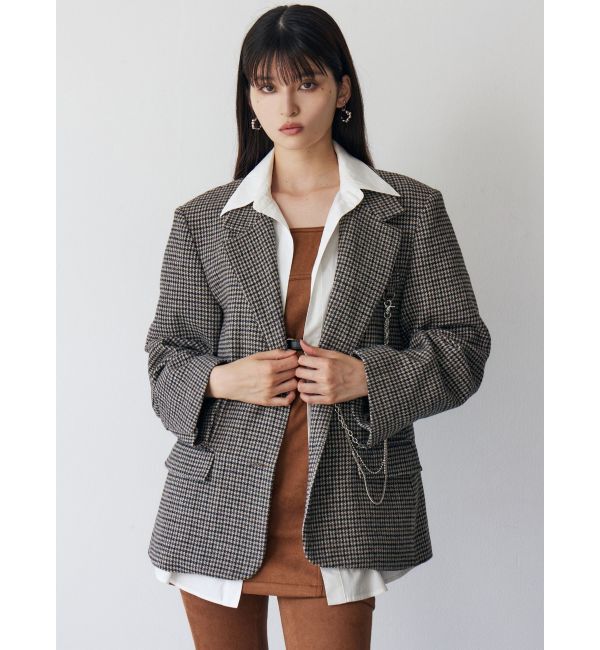 MURUA「カラーアタッチメントジャケット」|テーラードジャケット|