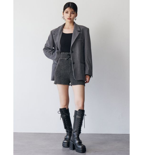 MURUA「カラーアタッチメントジャケット」|テーラードジャケット|