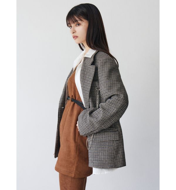 MURUA「カラーアタッチメントジャケット」|テーラードジャケット|