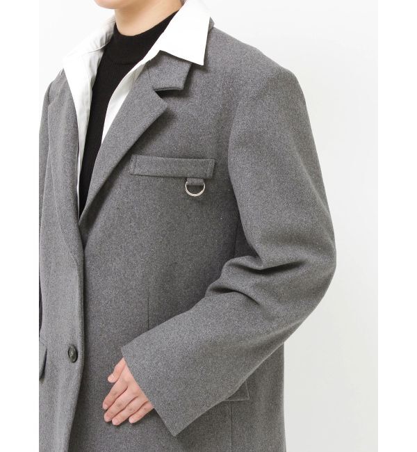 MURUA「カラーアタッチメントジャケット」|テーラードジャケット|