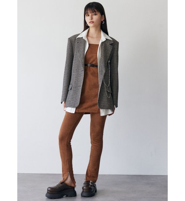 MURUA「カラーアタッチメントジャケット」|テーラードジャケット|