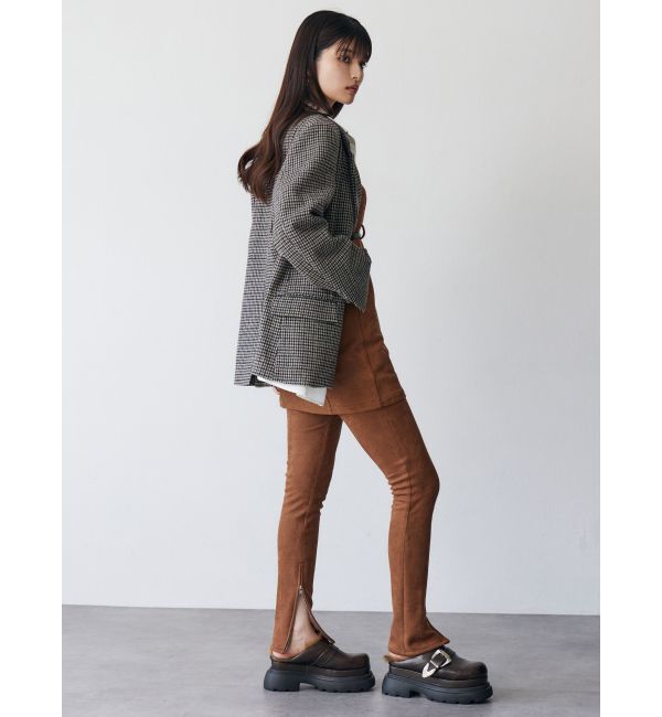 MURUA「カラーアタッチメントジャケット」|テーラードジャケット|