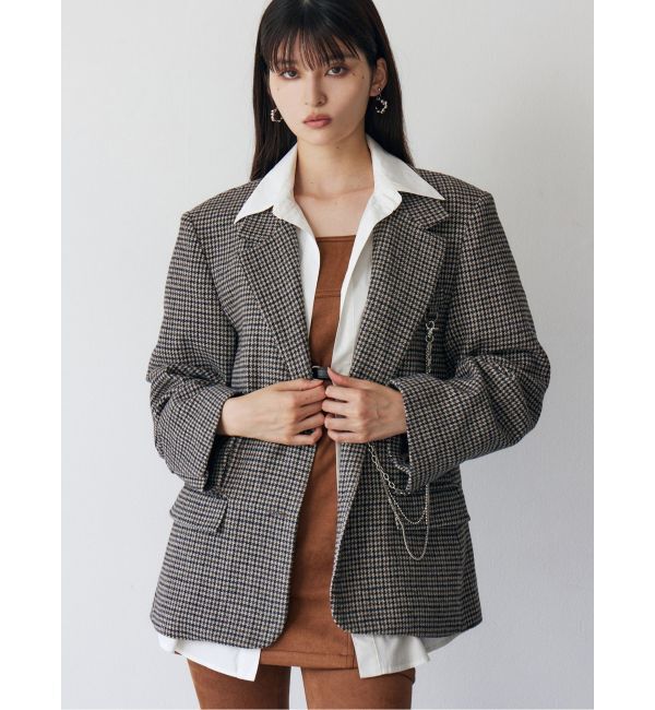 MURUA「カラーアタッチメントジャケット」|テーラードジャケット|ミックス