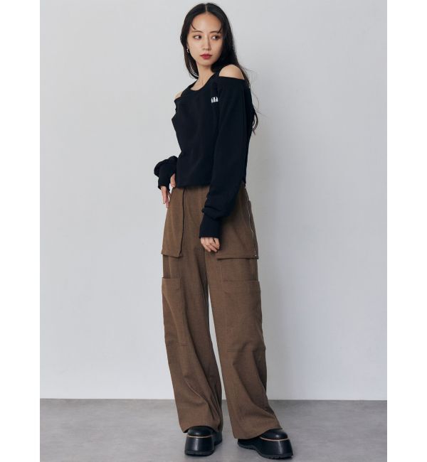 MURUA「カーゴZIPパンツ」|カーゴ|