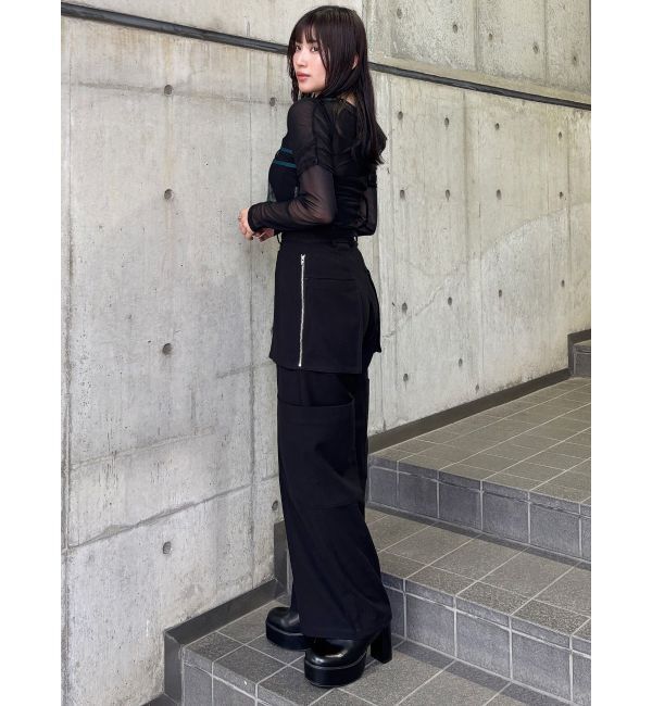 MURUA「カーゴZIPパンツ」|カーゴ|