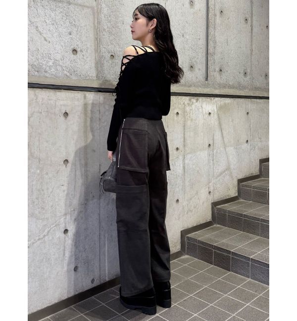 MURUA「カーゴZIPパンツ」|カーゴ|