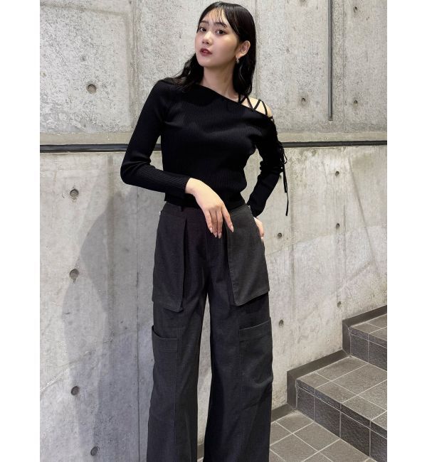 MURUA「カーゴZIPパンツ」|カーゴ|