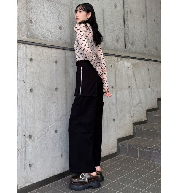 MURUA「カーゴZIPパンツ」|カーゴ|