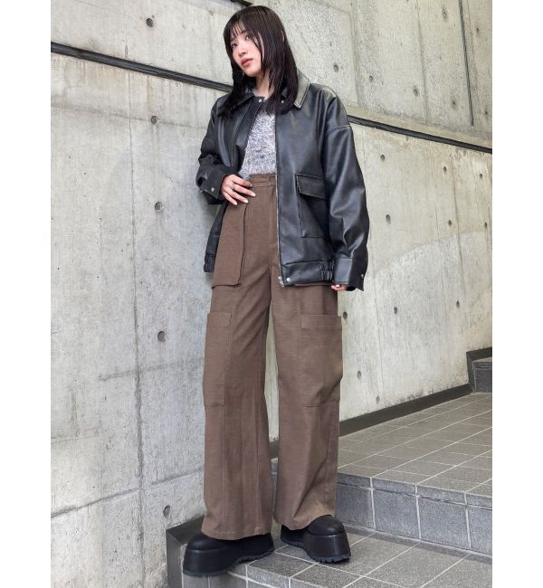 MURUA「カーゴZIPパンツ」|カーゴ|