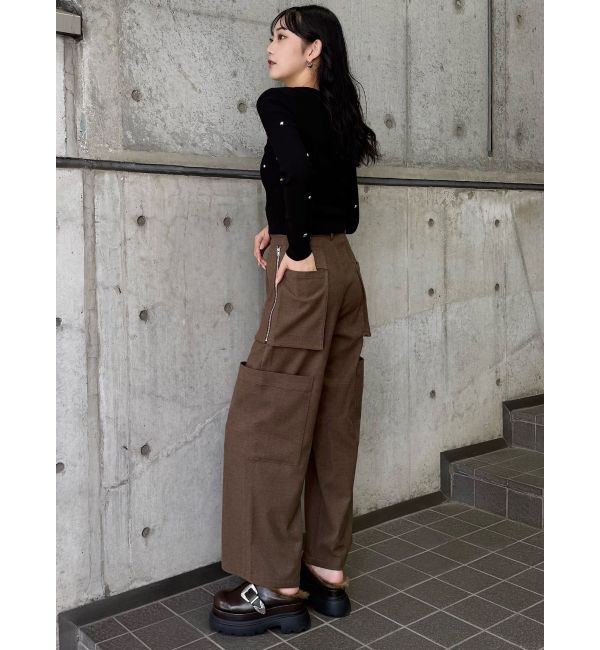 MURUA「カーゴZIPパンツ」|カーゴ|