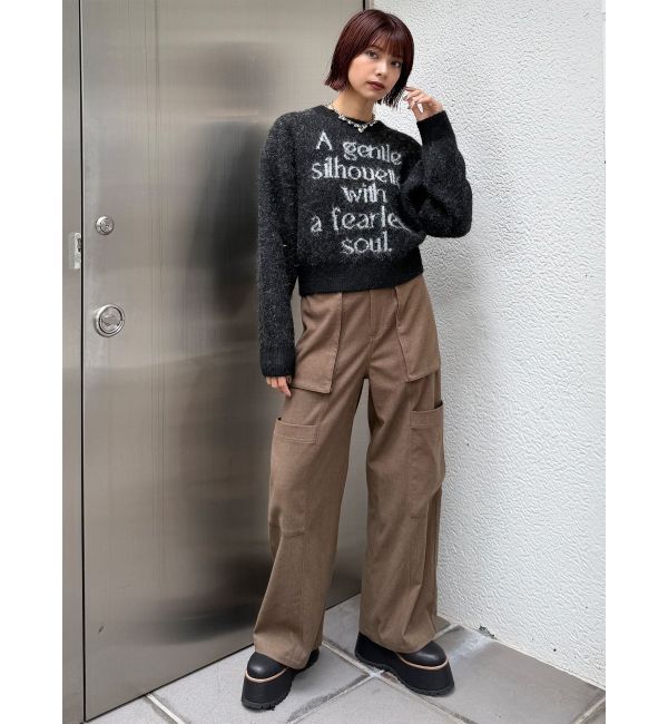 MURUA「カーゴZIPパンツ」|カーゴ|