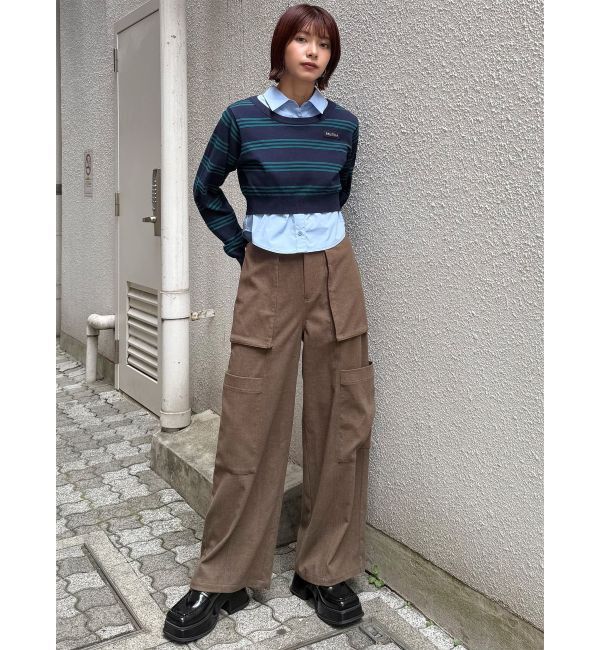 MURUA「カーゴZIPパンツ」|カーゴ|