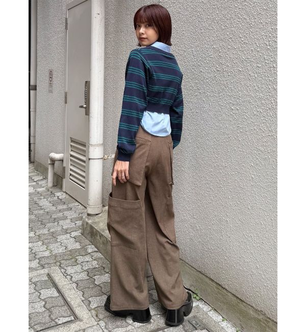 MURUA「カーゴZIPパンツ」|カーゴ|