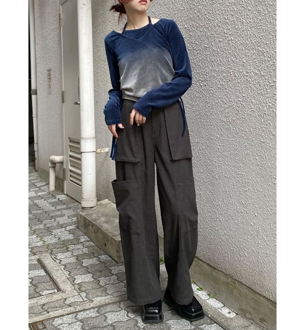 MURUA「カーゴZIPパンツ」|カーゴ|