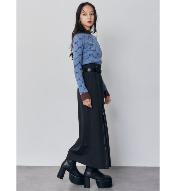 MURUA「フェイクレザースクエアブーツ」|ショートブーツ|