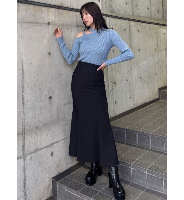 MURUA「フェイクレザースクエアブーツ」|ショートブーツ|