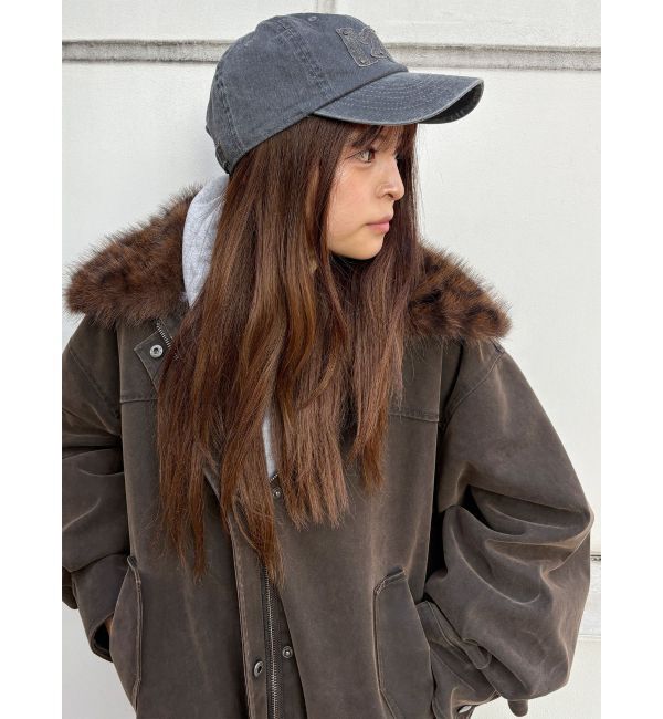 MURUA「パッチロゴスタッズキャップ」|キャップ・キャスケット|