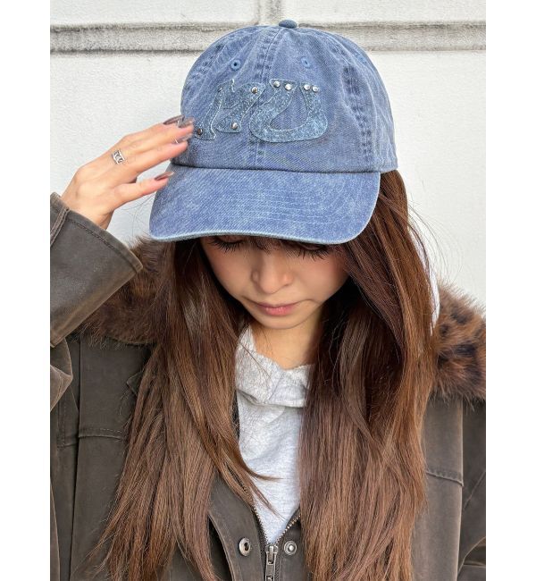 MURUA「パッチロゴスタッズキャップ」|キャップ・キャスケット|