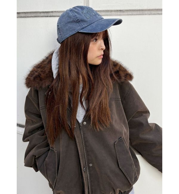 MURUA「パッチロゴスタッズキャップ」|キャップ・キャスケット|