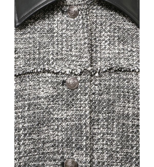 MURUA「ツイードミドルジャケット」|テーラードジャケット|