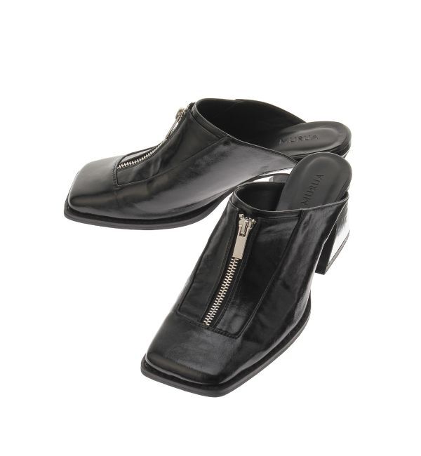 MURUA「スクエアポインテッドミュール」|パンプス|