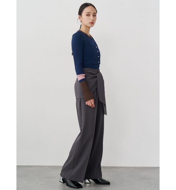 MURUA「スクエアポインテッドミュール」|パンプス|