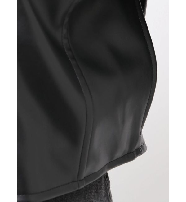 MURUA「コンパクトフェイクレザーライダースジャケット」|ライダースジャケット|