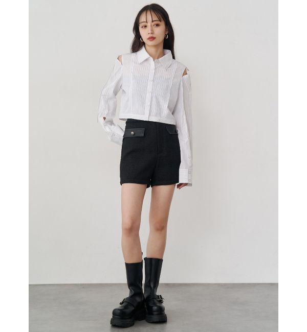 MURUA「カシュクールマルチウェイシャツ」|シャツ・ブラウス|