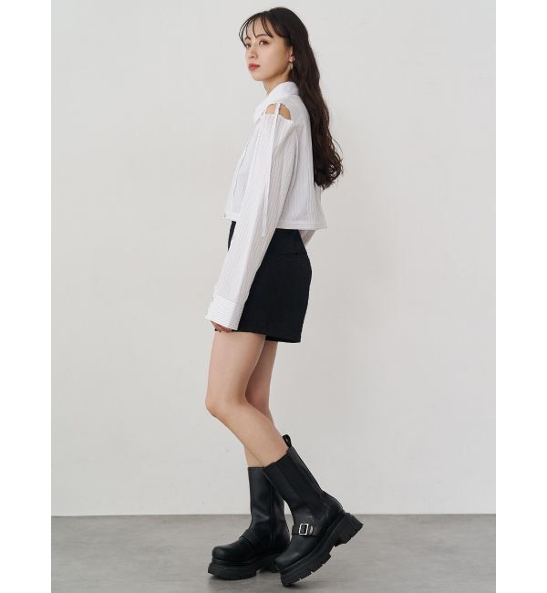 MURUA「カシュクールマルチウェイシャツ」|シャツ・ブラウス|