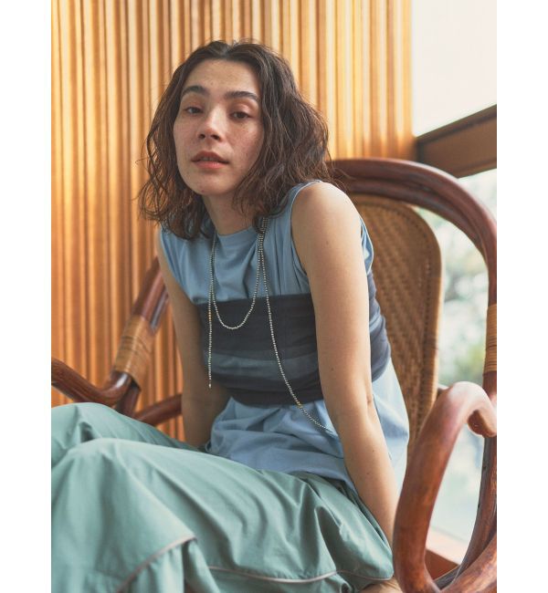 Ungrid「ウォッシュカラータンクトップ」|Tシャツ・カットソー|