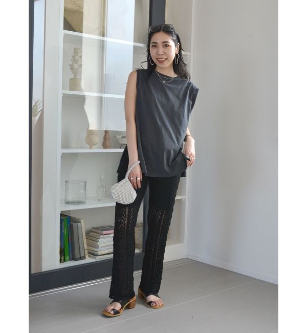 Ungrid「ウォッシュカラータンクトップ」|Tシャツ・カットソー|