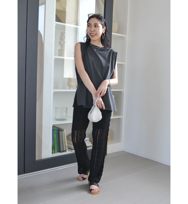 Ungrid「ウォッシュカラータンクトップ」|Tシャツ・カットソー|