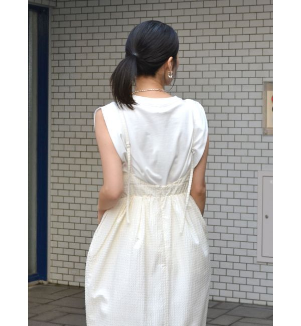 Ungrid「ウォッシュカラータンクトップ」|Tシャツ・カットソー|