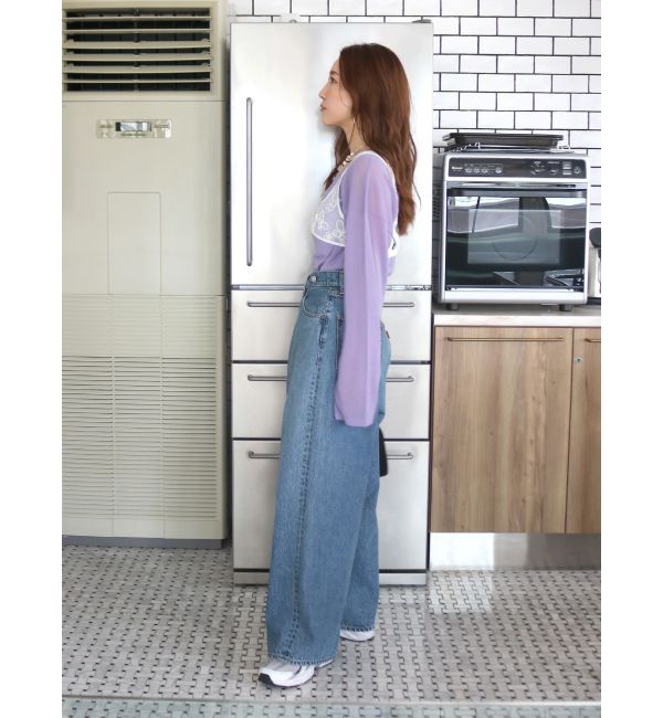 Ungrid「シアーエンブロイダリービスチェ」|シャツ・ブラウス|