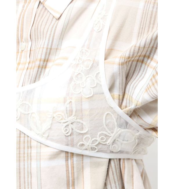 Ungrid「シアーエンブロイダリービスチェ」|シャツ・ブラウス|