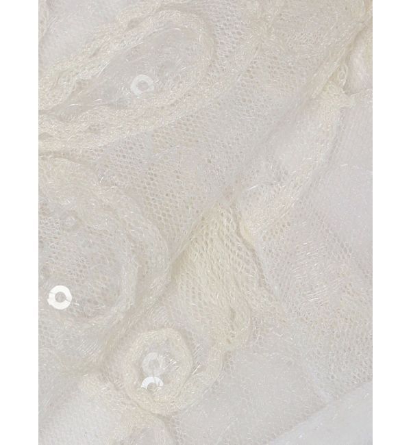 Ungrid「シアーエンブロイダリービスチェ」|シャツ・ブラウス|