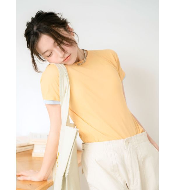 Ungrid「シアーカラーラグランTee」|Tシャツ・カットソー|