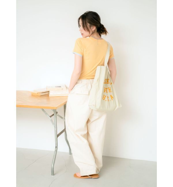 Ungrid「シアーカラーラグランTee」|Tシャツ・カットソー|