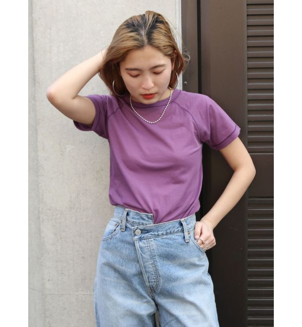 Ungrid「シアーカラーラグランTee」|Tシャツ・カットソー|