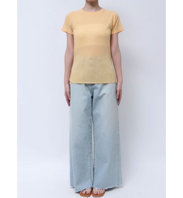 Ungrid「シアーカラーラグランTee」|Tシャツ・カットソー|