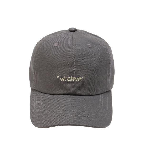 Ungrid「エンブロイダリーロゴキャップ」|キャップ・キャスケット|