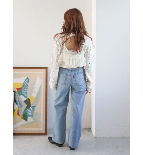 Ungrid「チュールデザイントップス」|キャミソール|