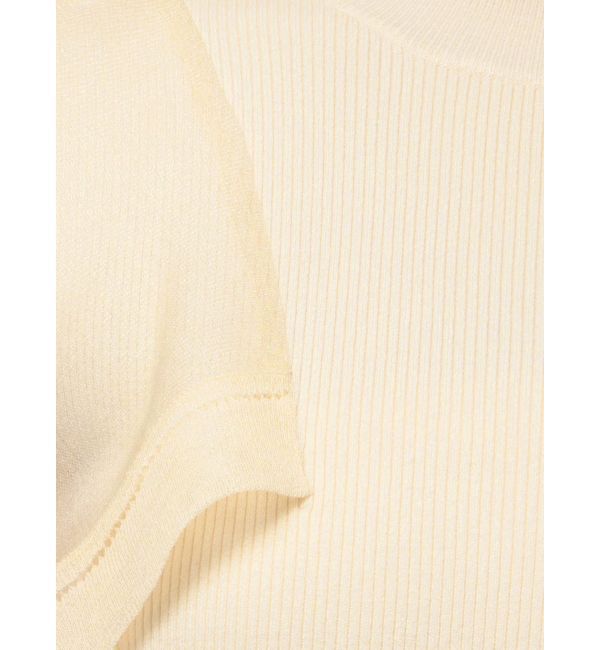 LAGUNAMOON「ハンカチーフスリーブニットプルオーバー」|ニット・セーター|