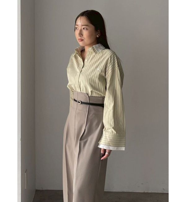 LAGUNAMOON「【POLO BCSコラボ】レイヤードカラーカフスシャツ」|シャツ・ブラウス|