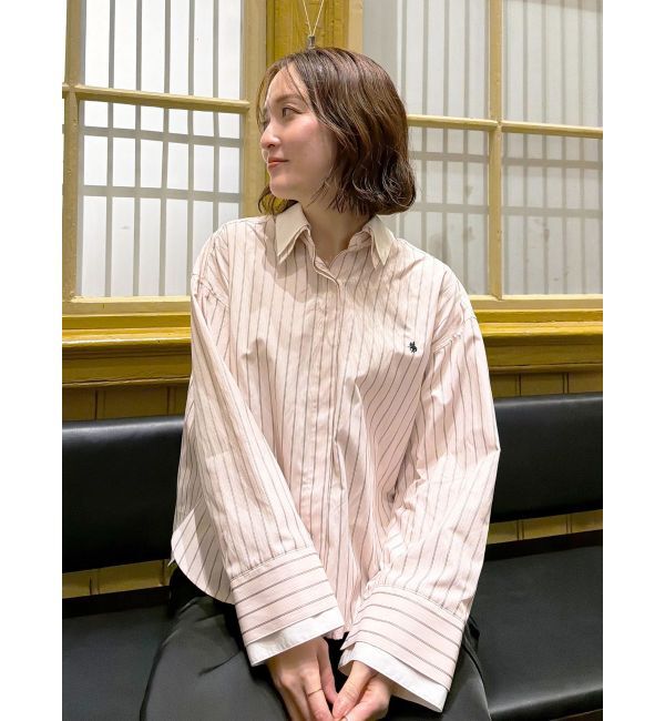 LAGUNAMOON「【POLO BCSコラボ】レイヤードカラーカフスシャツ」|シャツ・ブラウス|