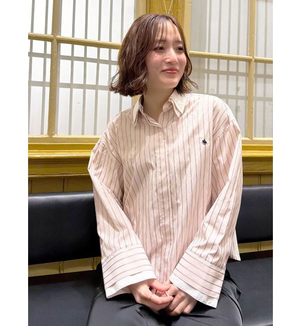 LAGUNAMOON「【POLO BCSコラボ】レイヤードカラーカフスシャツ」|シャツ・ブラウス|