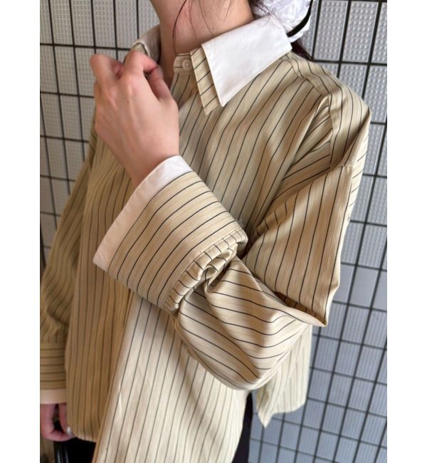 LAGUNAMOON「【POLO BCSコラボ】レイヤードカラーカフスシャツ」|シャツ・ブラウス|