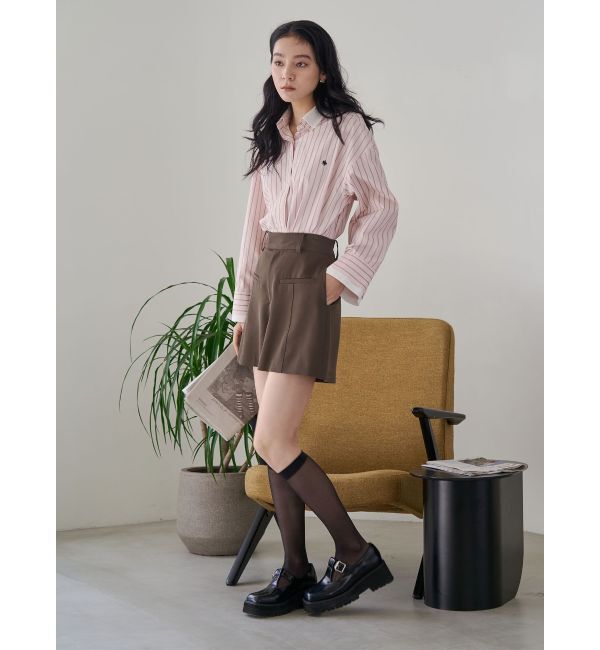 LAGUNAMOON「【POLO BCSコラボ】レイヤードカラーカフスシャツ」|シャツ・ブラウス|