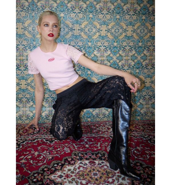 EVRIS「エッジデザインウエスタンブーツ」|ロングブーツ|